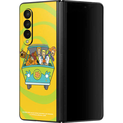 Scooby Doo Mystery Machine Van Galaxy Z Fold3 5G Skin