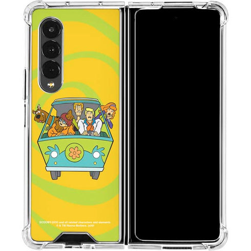 Scooby Doo Mystery Machine Van Galaxy Z Fold4 5G Clear Case