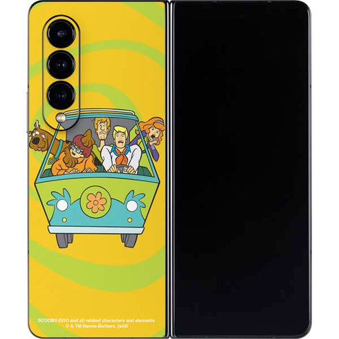 Scooby Doo Mystery Machine Van Galaxy Z Fold4 5G Skin