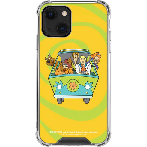 Scooby Doo Mystery Machine Van iPhone 15 Plus Clear Case
