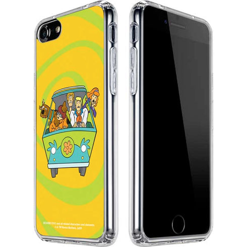 Scooby Doo Mystery Machine Van iPhone SE (2nd & 3rd Gen) Clear Case