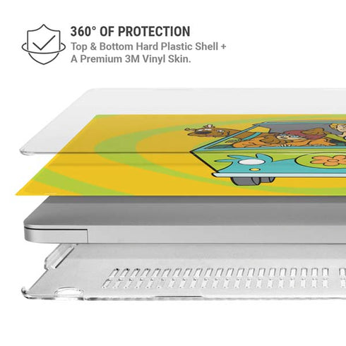 Scooby Doo Mystery Machine Van MacBook Air 13in M1 (2021) Case plus Skin