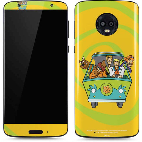 Scooby Doo Mystery Machine Van Moto G6 Skin