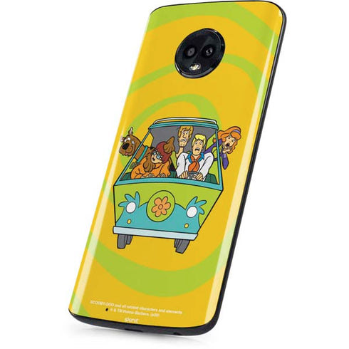 Scooby Doo Mystery Machine Van Moto G6 Skin