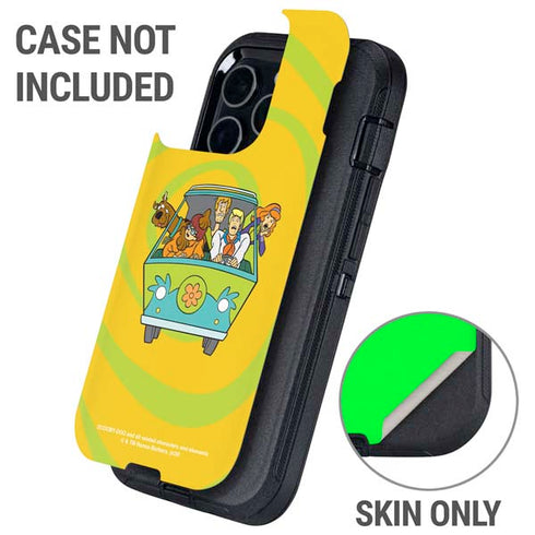 Scooby Doo Mystery Machine Van Otterbox Defender iPhone Skin