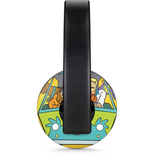 Scooby Doo Mystery Machine Van PlayStation 4 Gold Wireless Headset Skin