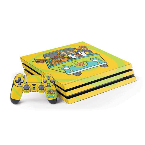 Scooby Doo Mystery Machine Van PS4 Pro Bundle Skin