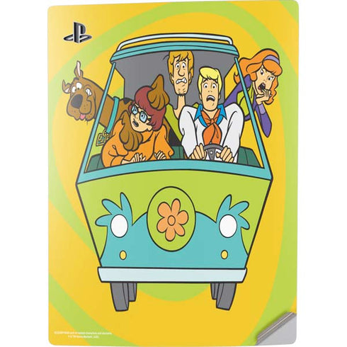 Scooby Doo Mystery Machine Van PS5 Digital Edition Console Skin