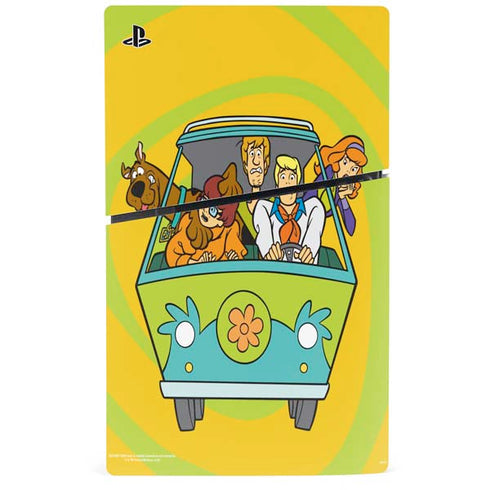 Scooby Doo Mystery Machine Van PS5 Slim Disk Bundle Skin