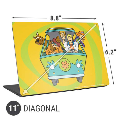 Scooby Doo Mystery Machine Van Universal Laptop 11in (8.8 x 6.2in) Skin