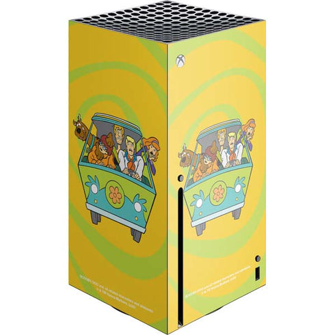 Scooby Doo Mystery Machine Van Xbox Series X Console Skin