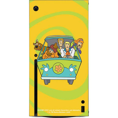 Scooby Doo Mystery Machine Van Xbox Series X Console Skin