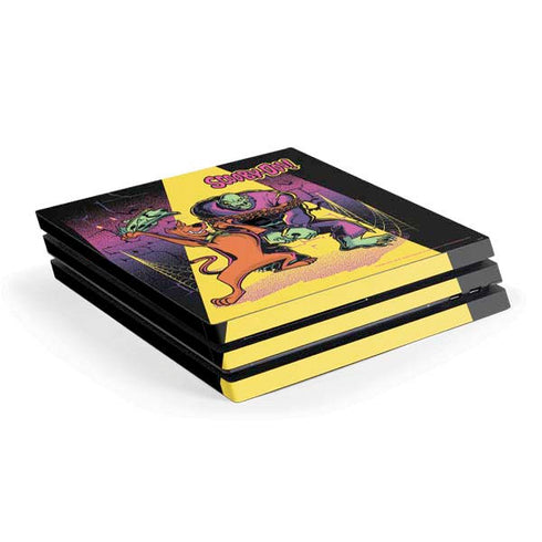 Scooby Doo Mystery Solved PS4 Pro Console Skin