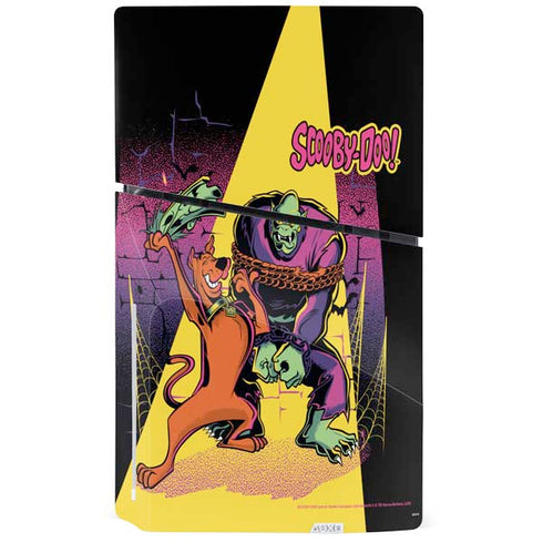 Scooby Doo Mystery Solved PS5 Slim Disk Bundle Skin