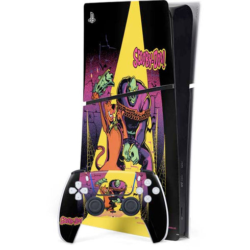 Scooby Doo Mystery Solved PS5 Slim Digital Edition Console Skin