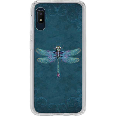 Brigid Ashwood Mystical Dragonfly Galaxy A10e Clear Case