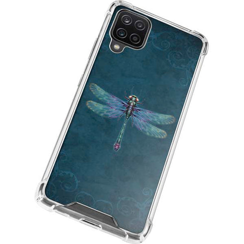 Brigid Ashwood Mystical Dragonfly Galaxy A12 Clear Case