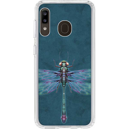 Brigid Ashwood Mystical Dragonfly Galaxy A20 Clear Case