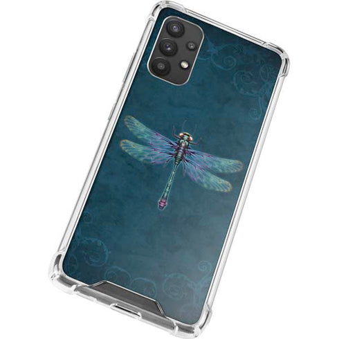 Brigid Ashwood Mystical Dragonfly Galaxy A32 5G Clear Case