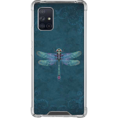 Brigid Ashwood Mystical Dragonfly Galaxy A71 5G Clear Case