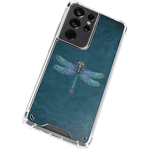 Brigid Ashwood Mystical Dragonfly Galaxy S21 Ultra 5G Clear Case