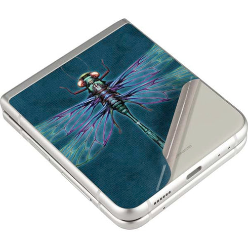 Brigid Ashwood Mystical Dragonfly Galaxy Z Flip3 5G Skin