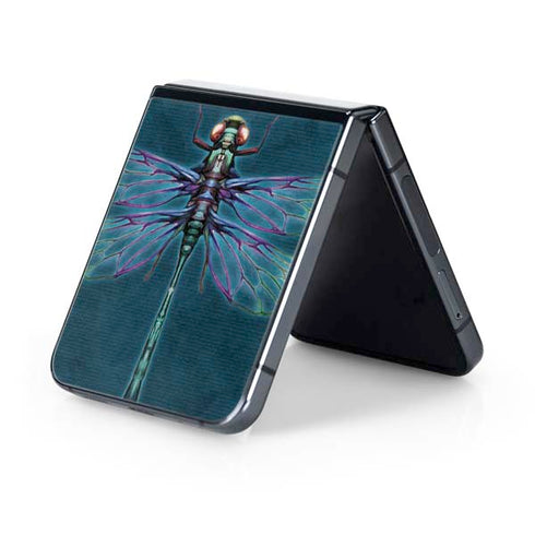 Mystical Dragonfly by Brigid Ashwood Galaxy Z Flip5 5G Skin