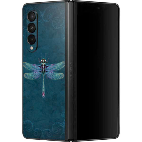 Brigid Ashwood Mystical Dragonfly Galaxy Z Fold3 5G Skin