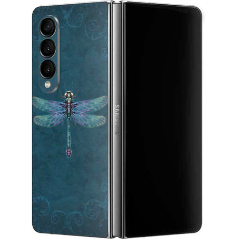 Brigid Ashwood Mystical Dragonfly Galaxy Z Fold4 5G Skin
