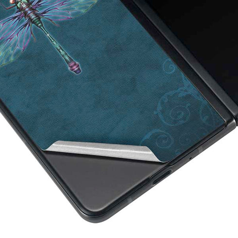Brigid Ashwood Mystical Dragonfly Galaxy Z Fold4 5G Skin
