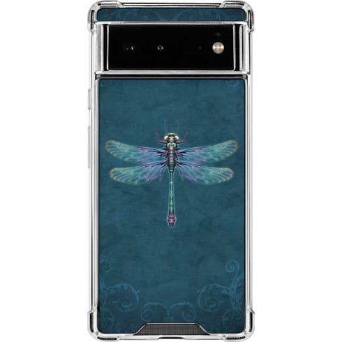 Brigid Ashwood Mystical Dragonfly Google Pixel 6 Clear Case