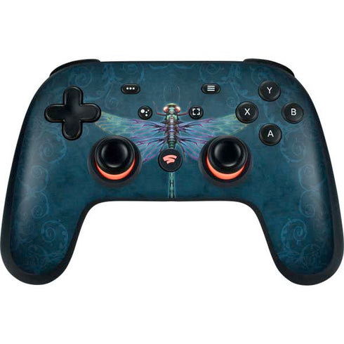 Brigid Ashwood Mystical Dragonfly Google Stadia Controller Skin