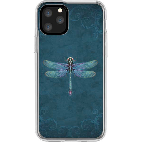Mystical Dragonfly by Brigid Ashwood iPhone 11 Pro Clear Case