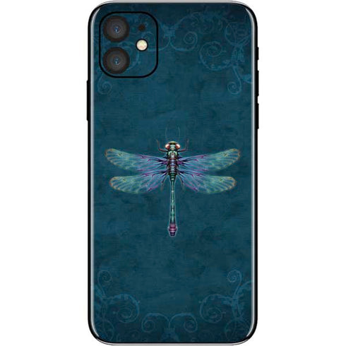 Brigid Ashwood Mystical Dragonfly iPhone 11 Skin