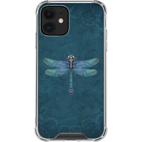 Brigid Ashwood Mystical Dragonfly iPhone 12 Clear Case