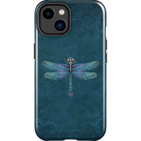 Brigid Ashwood Mystical Dragonfly iPhone 14 Plus Impact Case