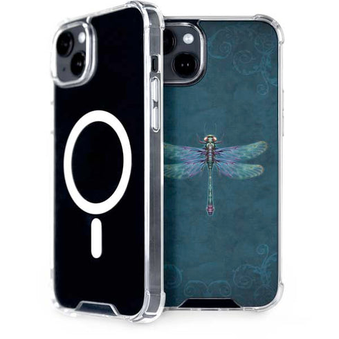 Mystical Dragonfly by Brigid Ashwood iPhone 15 Plus MagSafe Case