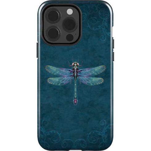Mystical Dragonfly by Brigid Ashwood iPhone 15 Pro Impact Case