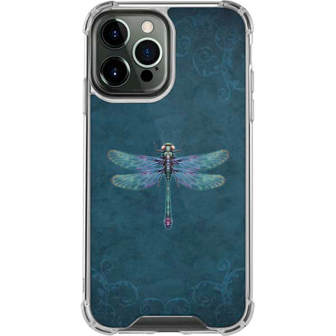 Brigid Ashwood Mystical Dragonfly iPhone 14 Pro Max Clear Case