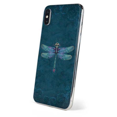 Brigid Ashwood Mystical Dragonfly iPhone X Skin