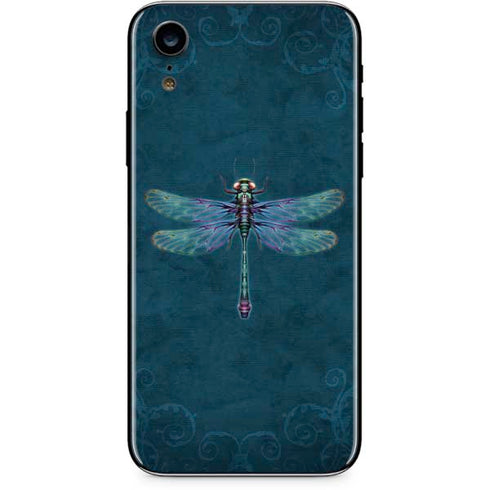 Brigid Ashwood Mystical Dragonfly iPhone XR Skin