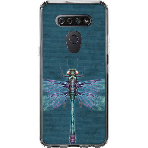 Mystical Dragonfly by Brigid Ashwood LG K51/Q51 Clear Case