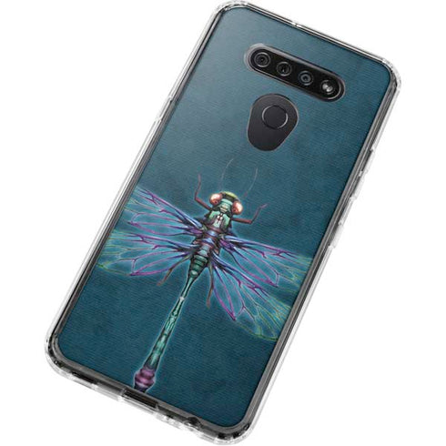 Mystical Dragonfly by Brigid Ashwood LG K51/Q51 Clear Case