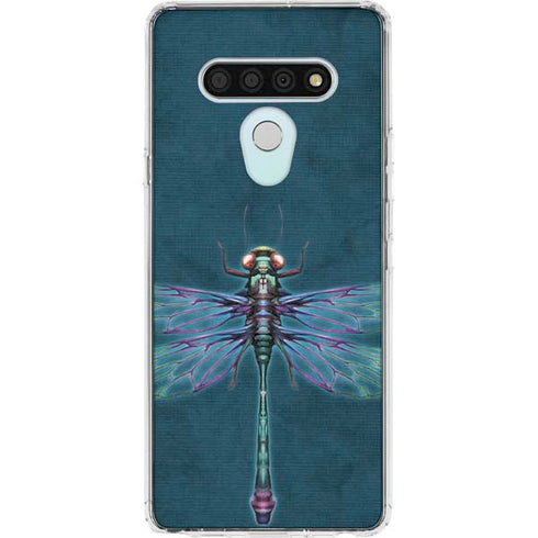 Mystical Dragonfly by Brigid Ashwood LG Stylo 6 Clear Case
