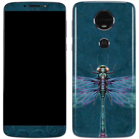 Brigid Ashwood Mystical Dragonfly Moto E5 Plus Skin