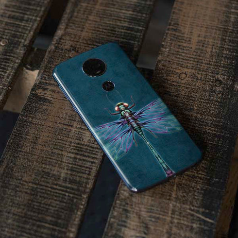Brigid Ashwood Mystical Dragonfly Moto E5 Plus Skin