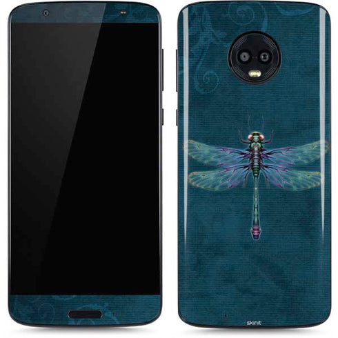 Brigid Ashwood Mystical Dragonfly Moto G6 Skin