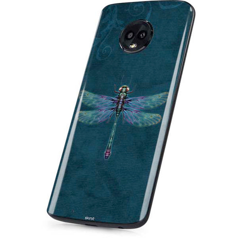 Brigid Ashwood Mystical Dragonfly Moto G6 Skin