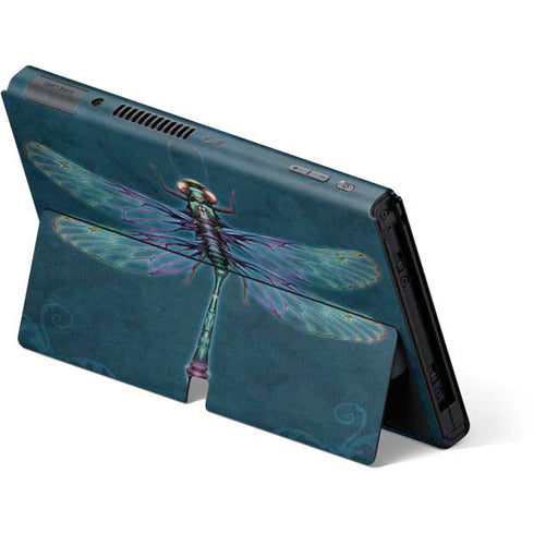 Brigid Ashwood Mystical Dragonfly Nintendo Switch OLED (2021) Skin