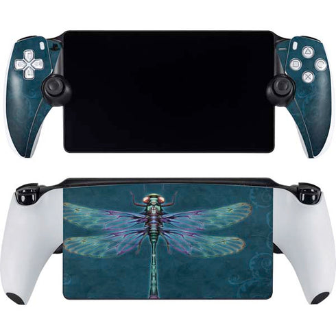 Mystical Dragonfly by Brigid Ashwood PlayStation Portal Remote Player Skin